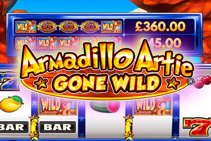 Armadillo Artie Gone Wild - DWG slot at Delta Casino Casino