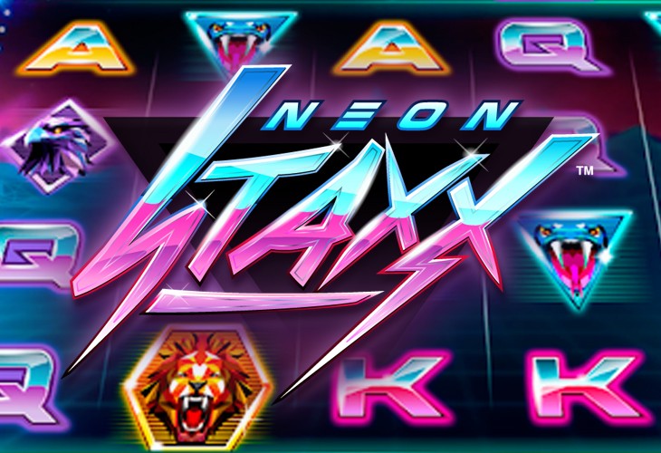 Neon Staxx - NetEnt slot at Delta Casino Casino